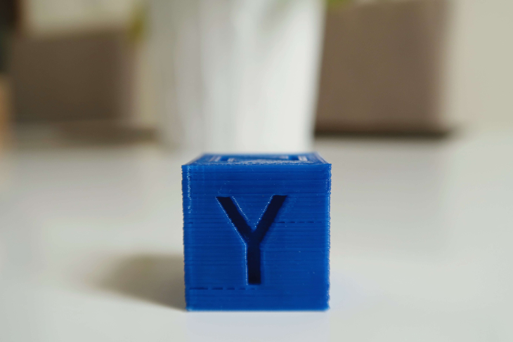 Výtisk po vyrovnání podložky